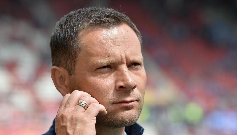Das Team von Trainer Pal Dardai trifft in Kopenhagen auf Bröndby IF. Foto: Torsten Silz