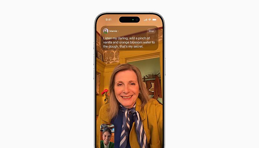 So soll es aussehen, wenn bei Videogesprächen die Übersetzung als Untertitel angezeigt wird. So soll es aussehen, wenn bei Videogesprächen die Übersetzung als Untertitel angezeigt wird.