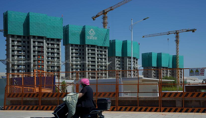 Die Immobilienkrise belastete Chinas Konsum deutlich. (Archivbild)