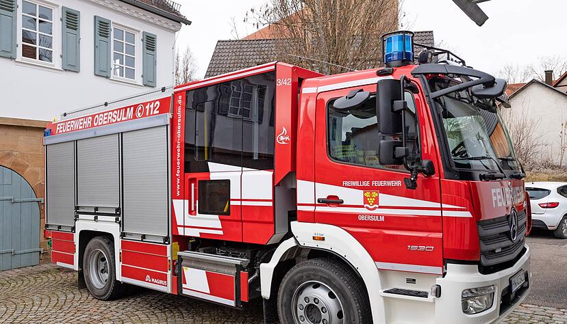 Das ist das neueste Fahrzeug im Fuhrpark der Obersulmer Freiwilligen Feuerwehr, Abteilung S&uuml;lzbach. Es hat mehr gekostet als erwartet.
Foto: Mario Berger