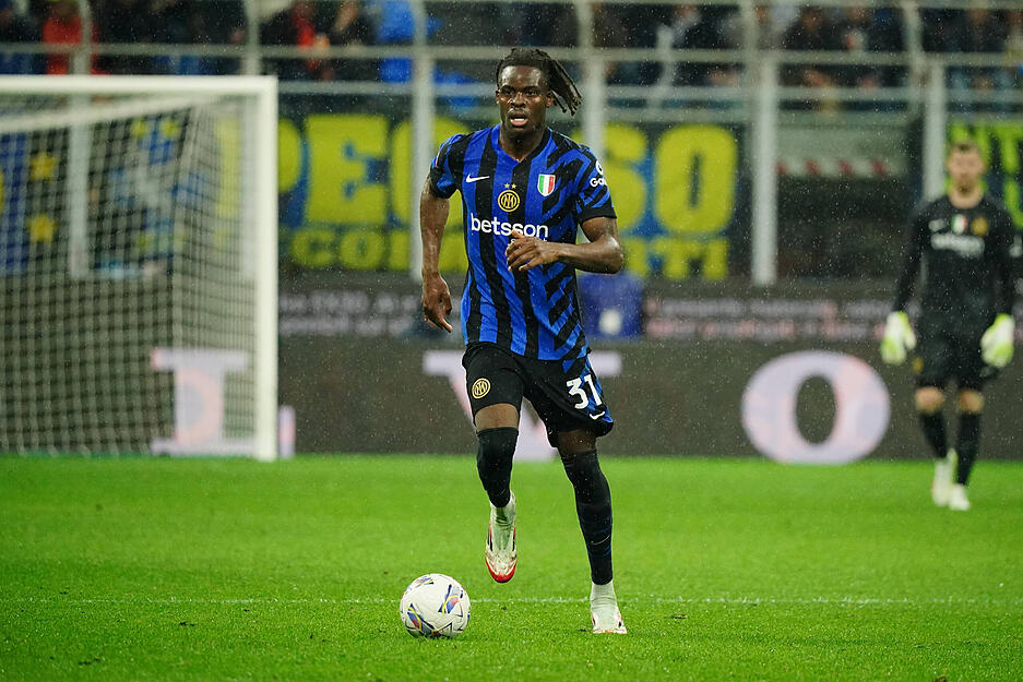 Mit Inter Mailand zog Bisseck auch ins Champions-League-Finale ein.