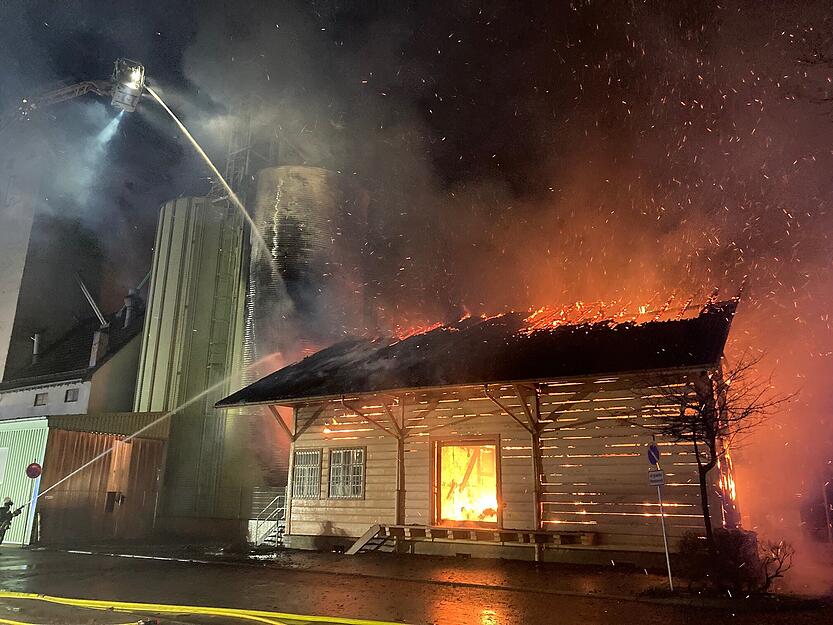 Brand in Gemmingen