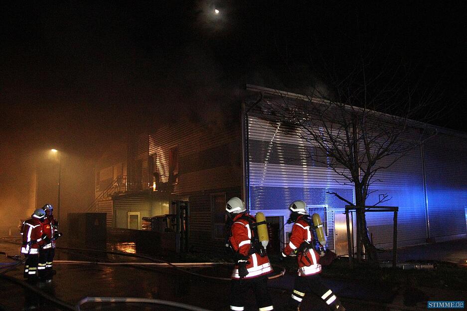 Brand in Wolpertshausen