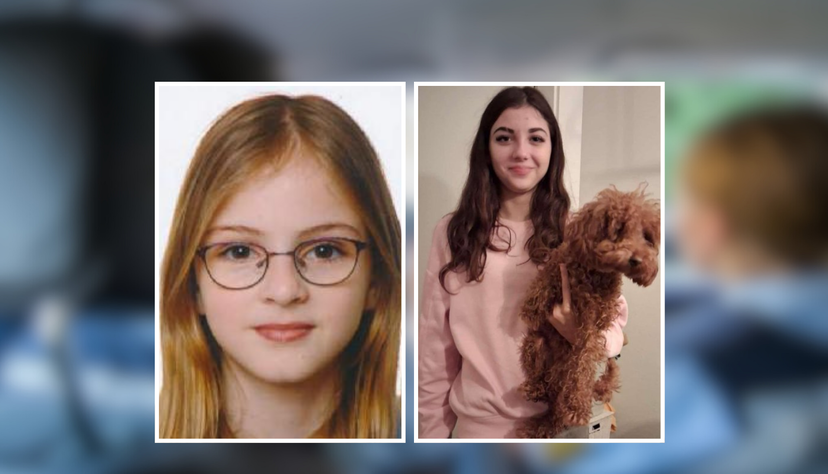 Sofia (links) und Anabel Sanda werden von der Polizei gesucht.