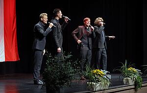Das Quartett Mundartmonika sorgte für den musikalischen Rahmen.
