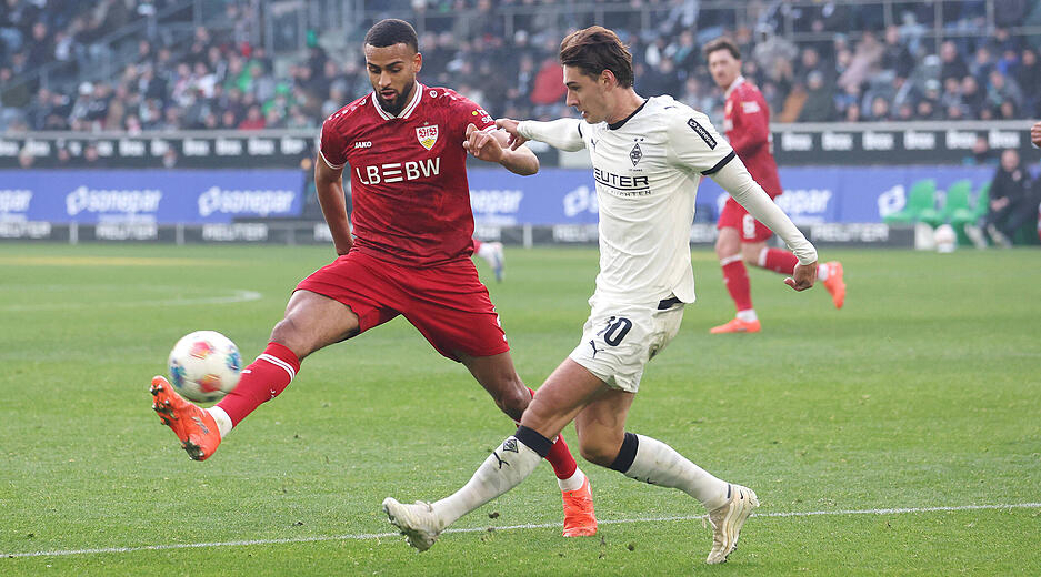 Josha Vagnoman: Blieb blass gegen Borussia M&ouml;nchengladbach. Note: 4