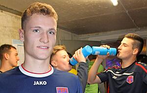 Um eine "geile" Erfahrung reicher: Julian Baumann vom FSV Hollenbach. Um eine "geile" Erfahrung reicher: Julian Baumann vom FSV Hollenbach.