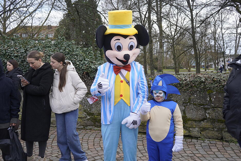 Faschingsumzug der Wolfsstecher in Bad Rappenau.