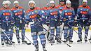 Robin Just (vorne) hat bei den Memmingen Indians sein letztes Profi-Spiel bestritten.
