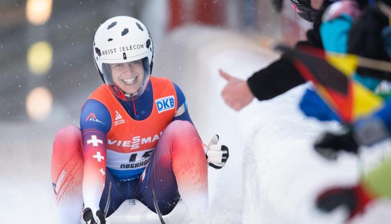 Martina Kocher gewann die erstmals ausgetragenen Sprint-Disziplin am Königssee. Foto: Candy Welz