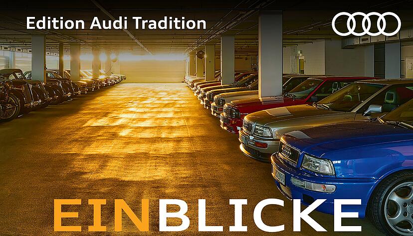 Bildband gibt Einblicke in die Depots der Audi Tradition