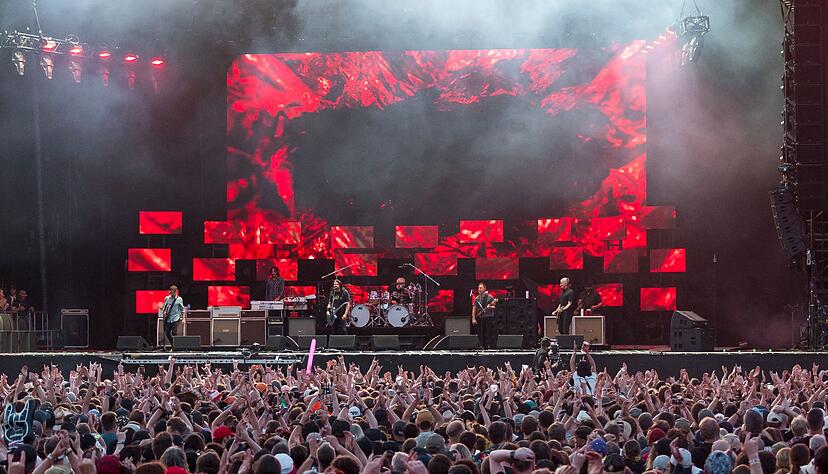 Die Foo Fighters kommen mit ihrer neuen Tour nach Deutschland. (Archivbild)