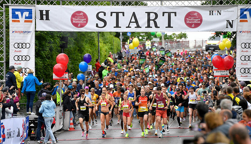 Der Trollinger Marathon wurde beim Festwettbewerb 2020 zum beliebtesten Sportevent in der Region gew&auml;hlt. Foto: Mario Berger