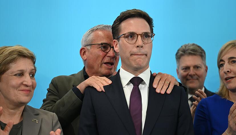 Die CDU mit Spitzenmann Manuel Hagel gewann zwar hinzu, blieb aber hinter den Gr&uuml;nen zur&uuml;ck.