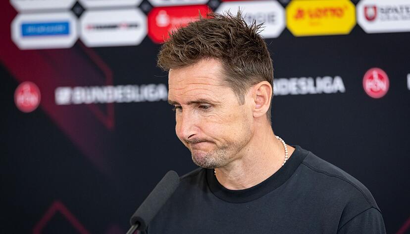 Schwierige Zeit als Nürnberger Trainer: Miroslav Klose.
