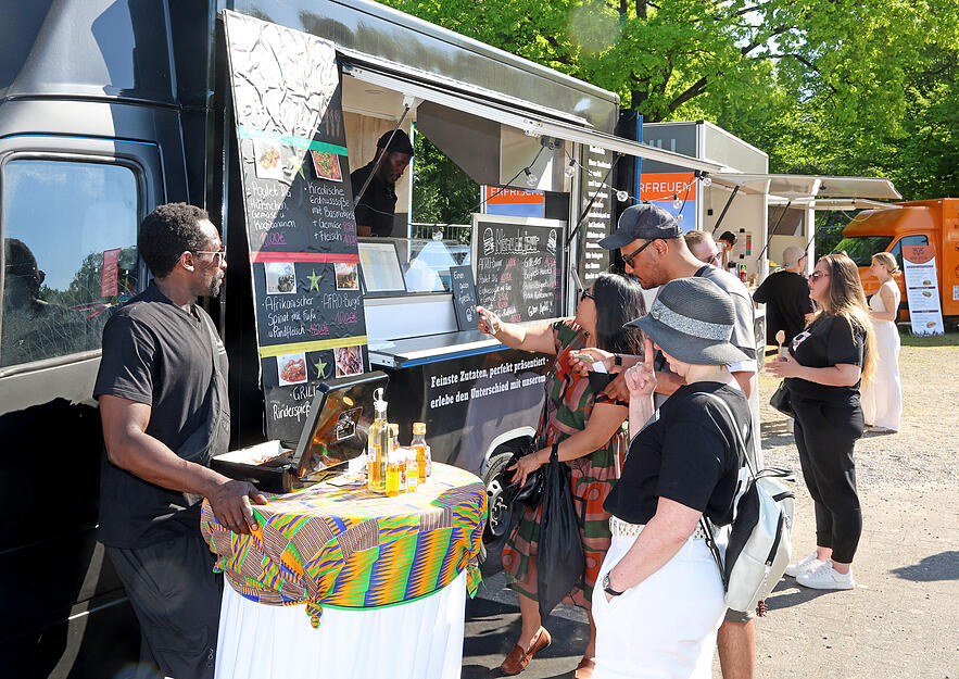 Das Essensangebot ist groß beim Heilbronner Streetfood-Festival. Das Essensangebot ist groß beim Heilbronner Streetfood-Festival.