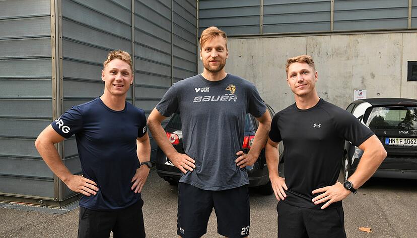 Pontus Wernerson Libäck (links) und Linus Wernerson Libäck (rechts) bildeten in der vergangenen Saison zusammen mit Oula Uski die gefährlichste Sturmreihe der Heilbronner Falken. Pontus Wernerson Libäck (links) und Linus Wernerson Libäck (rechts) bildeten in der vergangenen Saison zusammen mit Oula Uski die gefährlichste Sturmreihe der Heilbronner Falken.