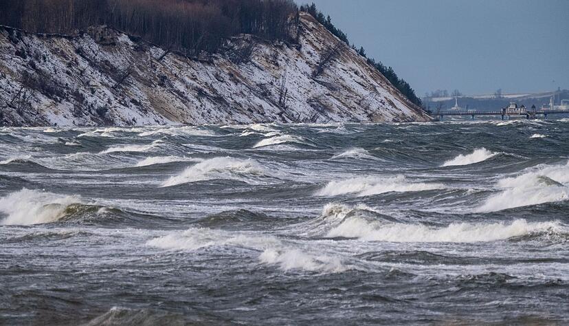 F&uuml;r Salzwassereinbr&uuml;che aus der Nordsee in die Ostsee sind starke Westwinde unerl&auml;sslich. (Archivbild)