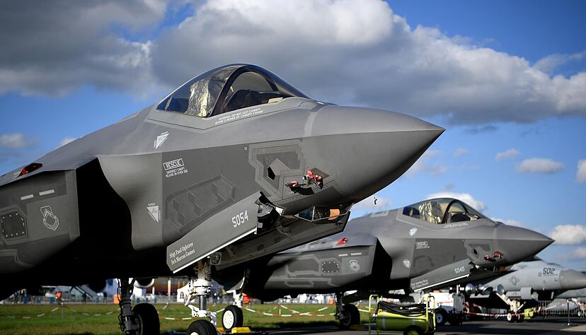 Die F-35 vom US-R&uuml;stungskonzern Lockheed Martin gilt als modernstes Kampfflugzeug der Welt. (Archivbild)