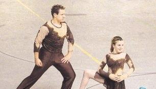 Mit Tanja Baensch zeigte Patrick Friede einige sehenswerte Auftritte. Aber auch diese Kombination ging auseinander.Foto: privat