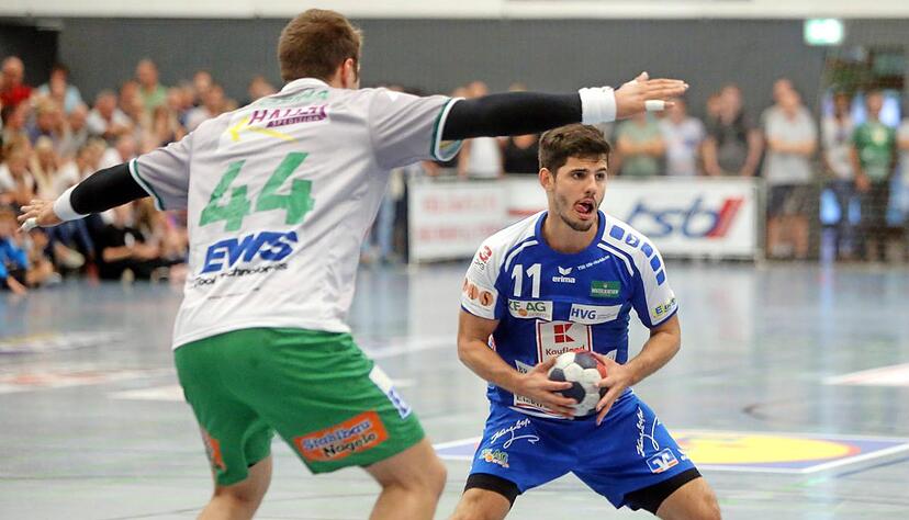 Da Tobias Gehrke verletzt ist, wird in erster Linie Florian Möck (rechts) als Spielmacher der Horkheimer gefragt sein.Foto: Andreas Veigel Da Tobias Gehrke verletzt ist, wird in erster Linie Florian Möck (rechts) als Spielmacher der Horkheimer gefragt sein.Foto: Andreas Veigel