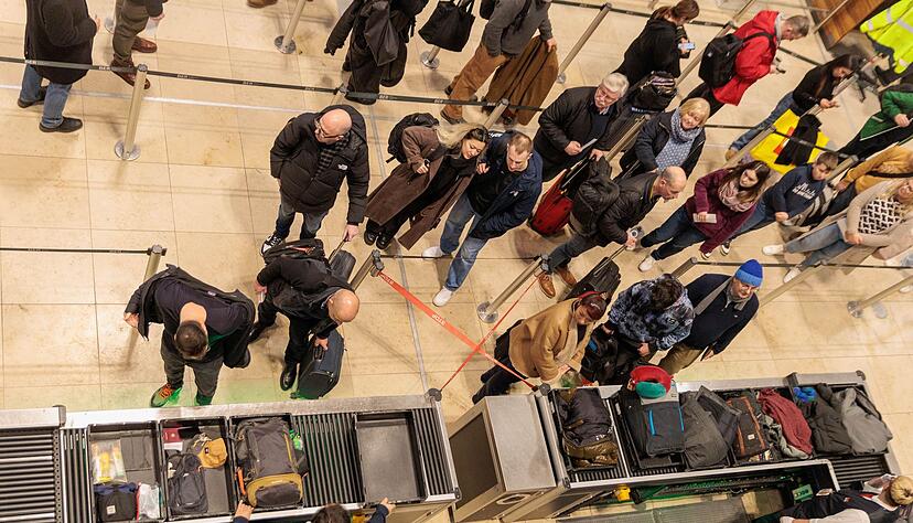 Am BER stand zwischenzeitlich der Betrieb still.