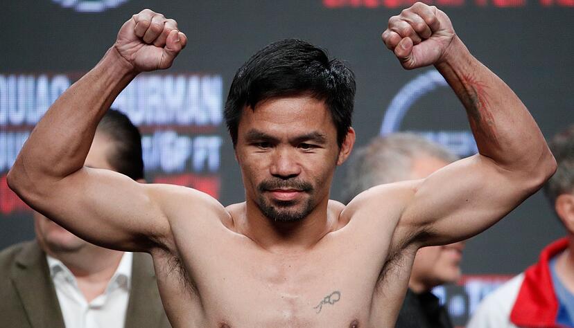 Die philippinische Box-Ikone Manny Pacquiao steigt erneut in den Ring. Die philippinische Box-Ikone Manny Pacquiao steigt erneut in den Ring.