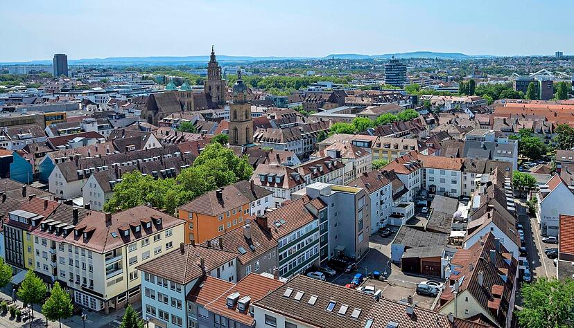 Heilbronn von oben