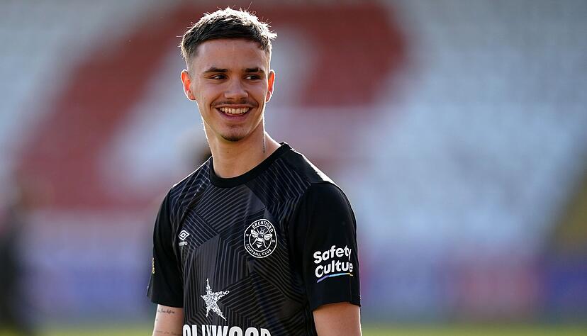 Romeo Beckham spielt in der zweiten Mannschaft bei dem Premier-League-Club FC Brentford (Archivbild). Romeo Beckham spielt in der zweiten Mannschaft bei dem Premier-League-Club FC Brentford (Archivbild).