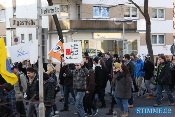 Anti-Acta-Demo Heilbronn | 25.02.