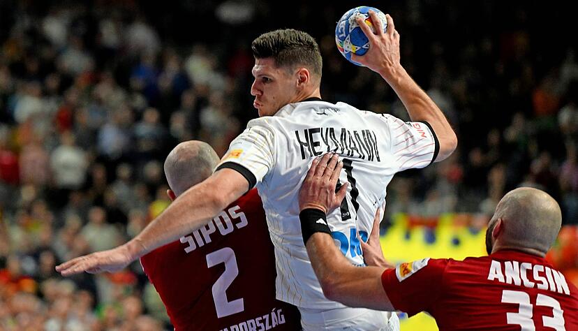 Hat sich in der Olympia-Nominierung gegen Justus Fischer durchgesetzt: Der Horkheimer Sebastian Heymann, der k&uuml;nftig f&uuml;r die Rhein-Neckar L&ouml;wen spielt.
Foto: dpa