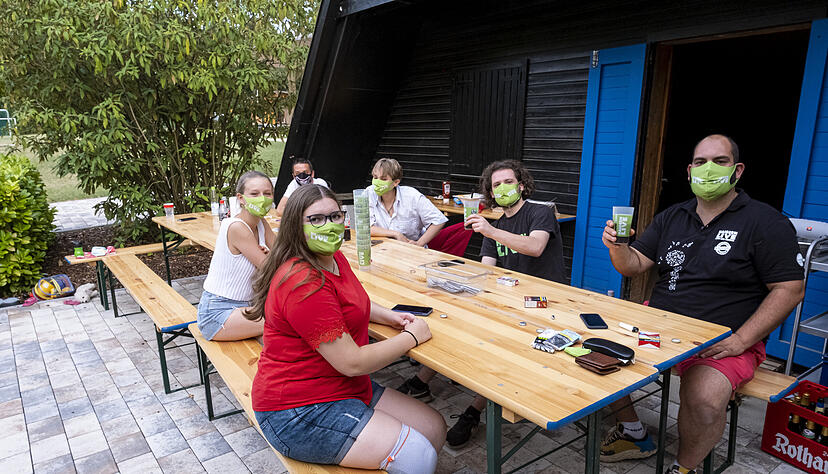 Haigern-live in einer Festival-Box Haigern-live in einer Festival-Box