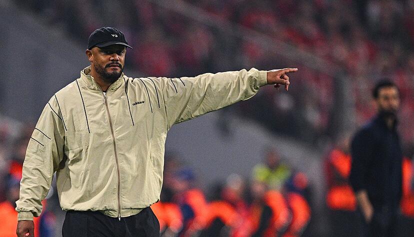 Vincent Kompany will auch bei einer Meisterentscheidung am Sonntagabend nur verhalten feiern.