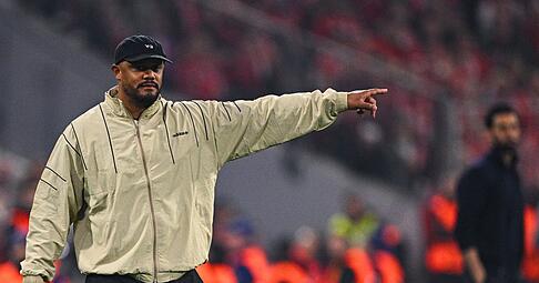 Vincent Kompany will auch bei einer Meisterentscheidung am Sonntagabend nur verhalten feiern.