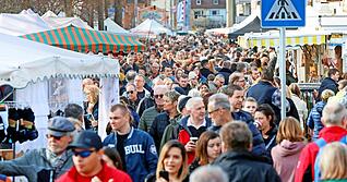 Der Pferdemarkt Heilbronn fand bisher zwischen Allee-Karlstraße-Oststraße und Friedensplatz statt. Nun wird er in den Bereich Wertwiesenpark verlegt.