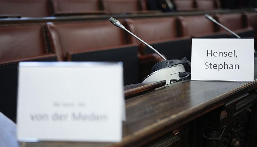 Blocks Ex-Mann Stephan Hensel kam nicht zu dem Kurztermin.