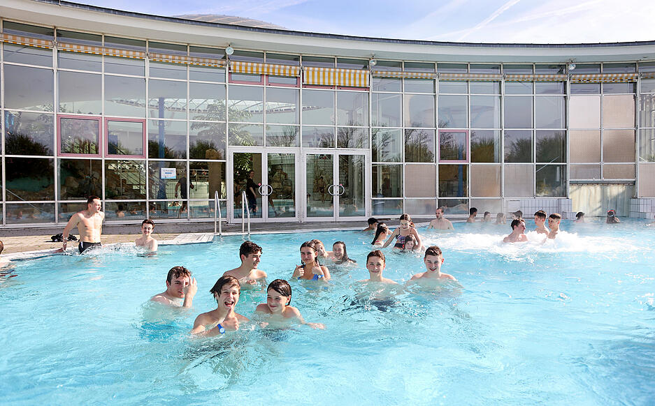 Schülerparty des ASG im Aquatoll Neckarsulm