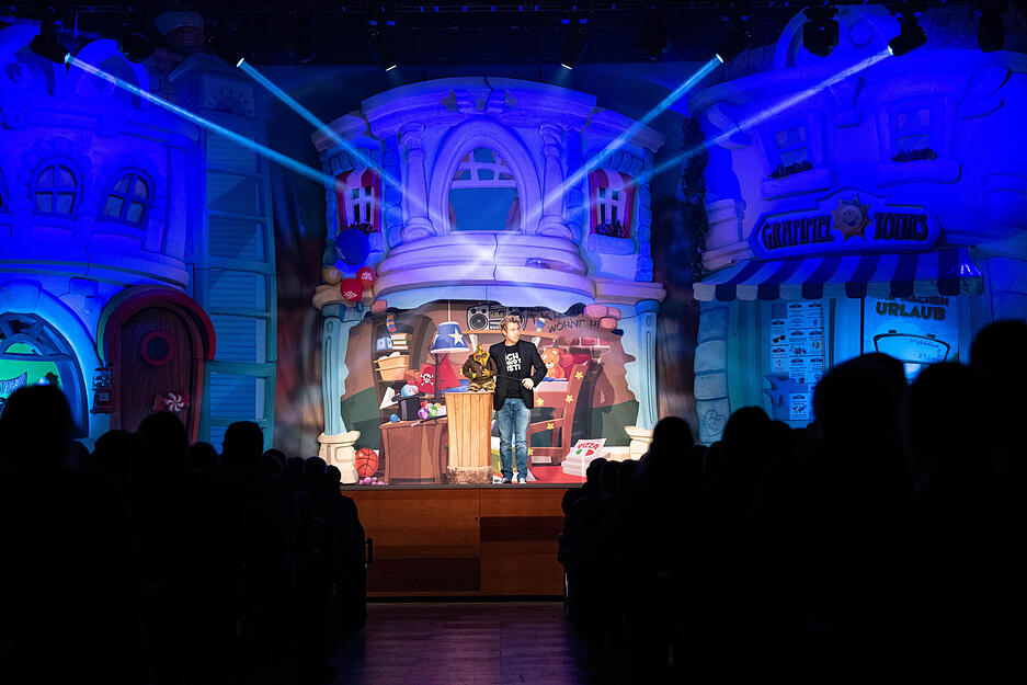 Sascha Grammel in der Harmonie Sascha Grammel in der Harmonie