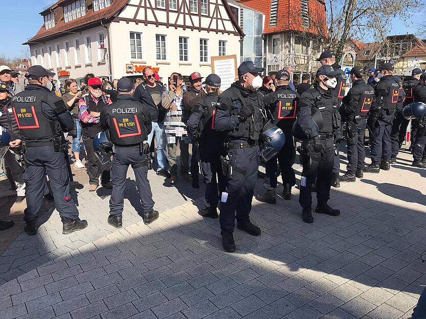 Querdenker-Demo Sinsheim Querdenker-Demo Sinsheim