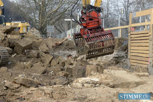 Ausgrabungen am Bollwerksturm