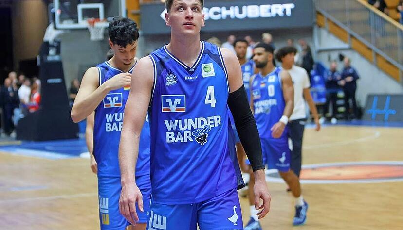 Brock Gardner war mit 23 Punkten Topscorer im Spiel gegen Bochum. Die Merlins haben nun am Samstag ihr erster Heimspiel in der Pro A.
Foto: Marc Schmerbeck