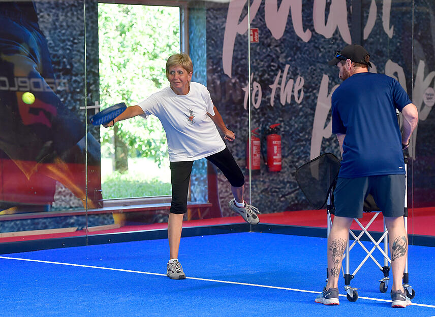 Lesersommer Padel im Sportivo mit der Frauen-Bundestrainerin