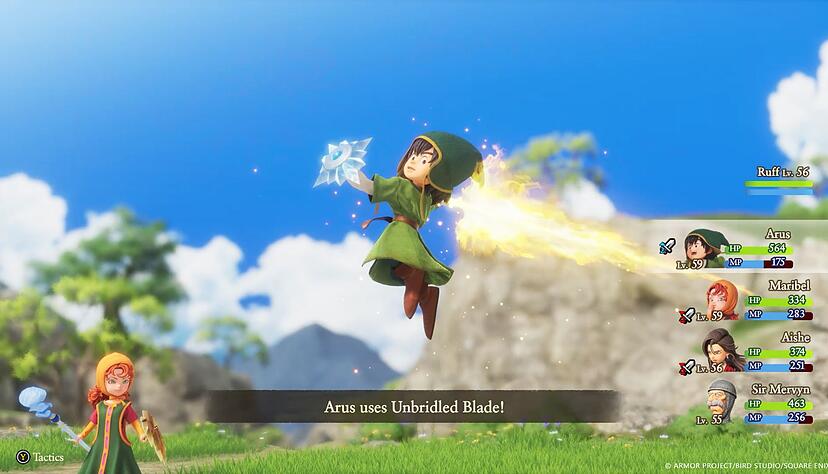 Die sch&ouml;ne Knuddel-Grafik zeichnet das &laquo;Dragon Quest&raquo;-Remake aus.