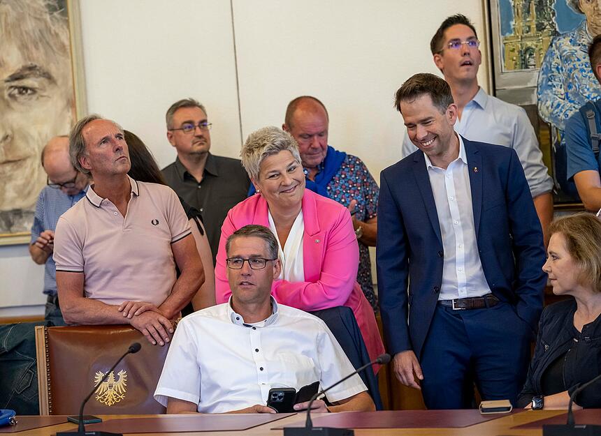 Wahlparty Rathaus HN Kommunalwahl