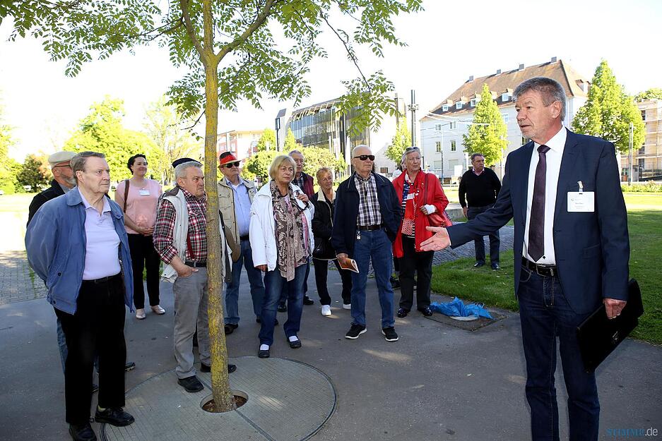 Stadtparkbegehung Heilbronn, Standort neues Hotel Stadtparkbegehung Heilbronn, Standort neues Hotel