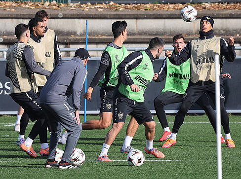 Der VfB Stuttgart spielt am Donnerstag, den 6. November, gegen Feyenoord Rotterdam. Der VfB Stuttgart spielt am Donnerstag, den 6. November, gegen Feyenoord Rotterdam.