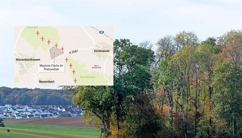 Geplant sind neun Windr&auml;der auf der Fl&auml;che.