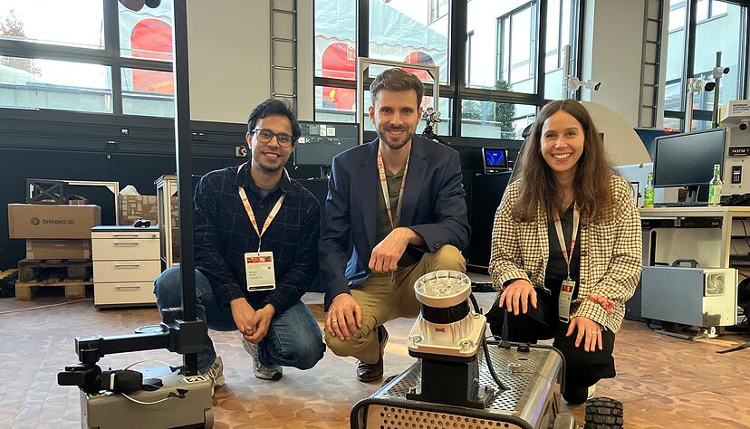 Gehören auch zum Innovationspark Künstliche Intelligenz (Ipai): Mitarbeiter eines Fraunhofer-Forschungsinstituts. Gehören auch zum Innovationspark Künstliche Intelligenz (Ipai): Mitarbeiter eines Fraunhofer-Forschungsinstituts.