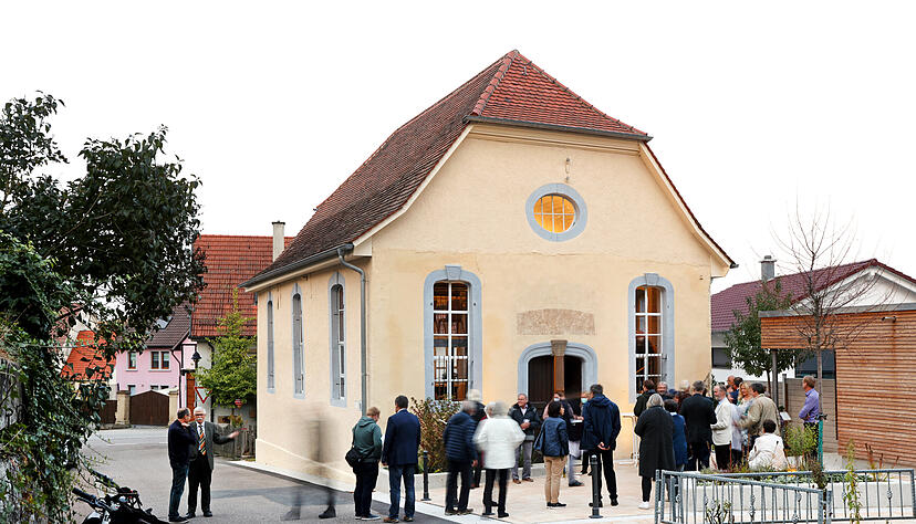 Festakt zur Einweihung der sanierten ehemaligen Synagoge in Bad Rappenau-Heinsheim