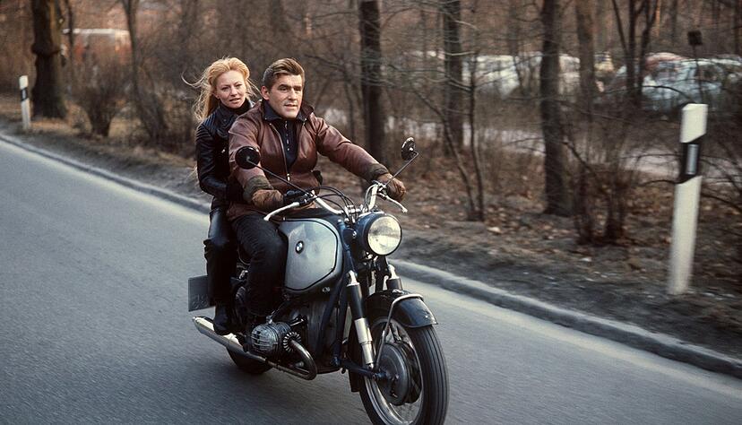 Adorf und Karin Baal auf ener undatierten Aufnahme. (Archivbild)